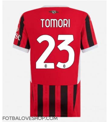 AC Milan Fikayo Tomori #23 Dámské Domácí Dres 2024-25 Krátký Rukáv