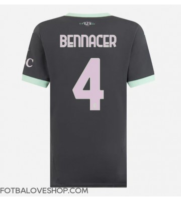 AC Milan Ismael Bennacer #4 Dámské Alternativní Dres 2024-25 Krátký Rukáv