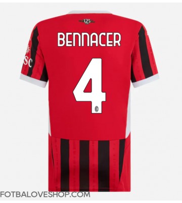 AC Milan Ismael Bennacer #4 Dámské Domácí Dres 2024-25 Krátký Rukáv