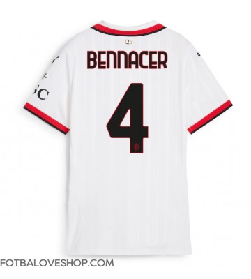 AC Milan Ismael Bennacer #4 Dámské Venkovní Dres 2024-25 Krátký Rukáv