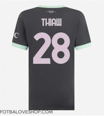 AC Milan Malick Thiaw #28 Dámské Alternativní Dres 2024-25 Krátký Rukáv