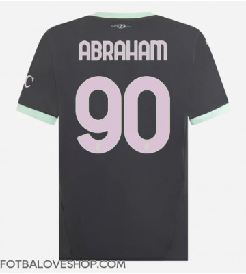 AC Milan Tammy Abraham #90 Alternativní Dres 2024-25 Krátký Rukáv