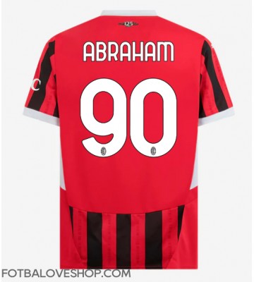 AC Milan Tammy Abraham #90 Domácí Dres 2024-25 Krátký Rukáv