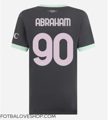 AC Milan Tammy Abraham #90 Dámské Alternativní Dres 2024-25 Krátký Rukáv