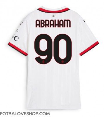 AC Milan Tammy Abraham #90 Dámské Venkovní Dres 2024-25 Krátký Rukáv