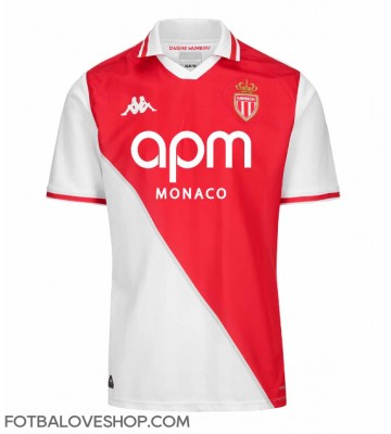 AS Monaco Domácí Dres 2024-25 Krátký Rukáv