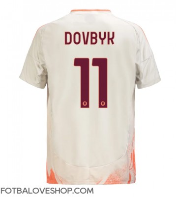 AS Roma Artem Dovbyk #11 Venkovní Dres 2024-25 Krátký Rukáv