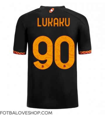 AS Roma Romelu Lukaku #90 Alternativní Dres 2023-24 Krátký Rukáv