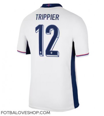 Anglie Kieran Trippier #12 Domácí Dres ME 2024 Krátký Rukáv