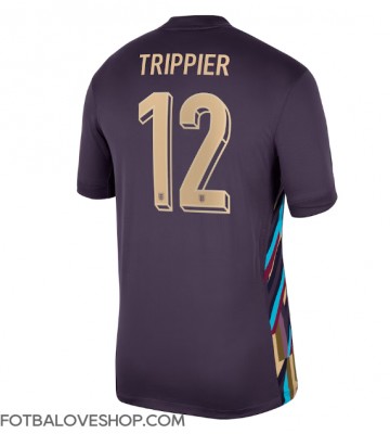 Anglie Kieran Trippier #12 Venkovní Dres ME 2024 Krátký Rukáv