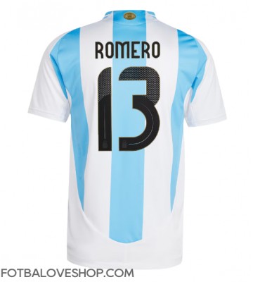 Argentina Cristian Romero #13 Domácí Dres Copa America 2024 Krátký Rukáv