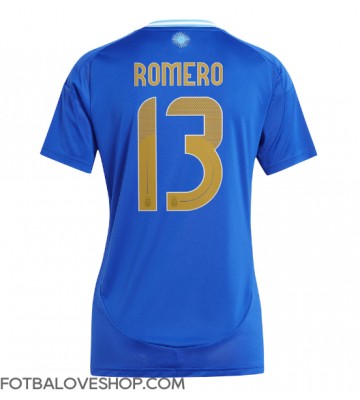 Argentina Cristian Romero #13 Dámské Venkovní Dres Copa America 2024 Krátký Rukáv