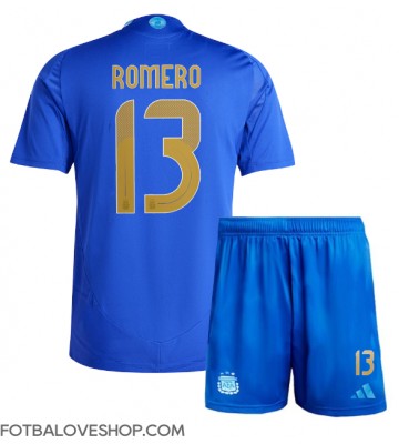 Argentina Cristian Romero #13 Dětské Venkovní Dres Copa America 2024 Krátký Rukáv (+ trenýrky)