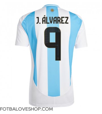 Argentina Julian Alvarez #9 Domácí Dres Copa America 2024 Krátký Rukáv