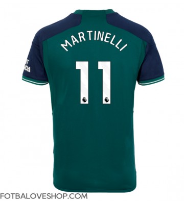 Arsenal Gabriel Martinelli #11 Alternativní Dres 2023-24 Krátký Rukáv