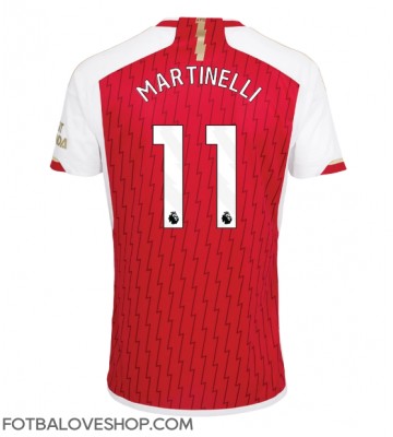 Arsenal Gabriel Martinelli #11 Domácí Dres 2023-24 Krátký Rukáv