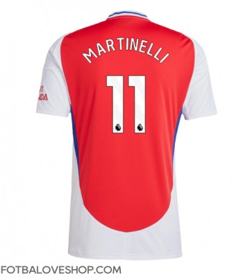 Arsenal Gabriel Martinelli #11 Domácí Dres 2024-25 Krátký Rukáv