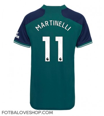 Arsenal Gabriel Martinelli #11 Dámské Alternativní Dres 2023-24 Krátký Rukáv