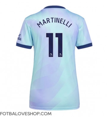 Arsenal Gabriel Martinelli #11 Dámské Alternativní Dres 2024-25 Krátký Rukáv