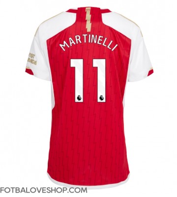Arsenal Gabriel Martinelli #11 Dámské Domácí Dres 2023-24 Krátký Rukáv