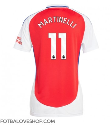 Arsenal Gabriel Martinelli #11 Dámské Domácí Dres 2024-25 Krátký Rukáv