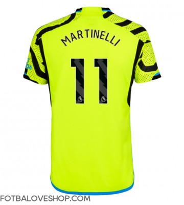 Arsenal Gabriel Martinelli #11 Venkovní Dres 2023-24 Krátký Rukáv