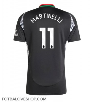 Arsenal Gabriel Martinelli #11 Venkovní Dres 2024-25 Krátký Rukáv