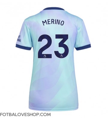 Arsenal Mikel Merino #23 Dámské Alternativní Dres 2024-25 Krátký Rukáv