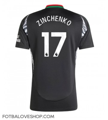 Arsenal Oleksandr Zinchenko #17 Venkovní Dres 2024-25 Krátký Rukáv