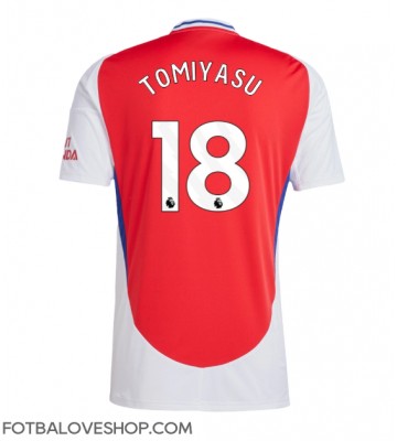 Arsenal Takehiro Tomiyasu #18 Domácí Dres 2024-25 Krátký Rukáv