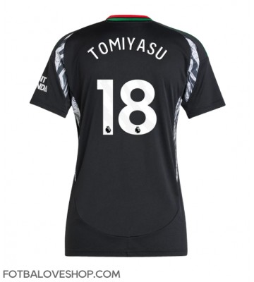 Arsenal Takehiro Tomiyasu #18 Dámské Venkovní Dres 2024-25 Krátký Rukáv