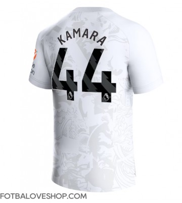 Aston Villa Boubacar Kamara #44 Venkovní Dres 2023-24 Krátký Rukáv