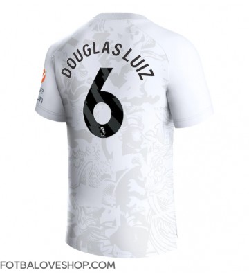 Aston Villa Douglas Luiz #6 Venkovní Dres 2023-24 Krátký Rukáv