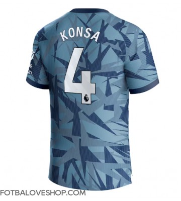 Aston Villa Ezri Konsa #4 Alternativní Dres 2023-24 Krátký Rukáv