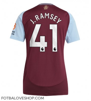 Aston Villa Jacob Ramsey #41 Dámské Domácí Dres 2024-25 Krátký Rukáv