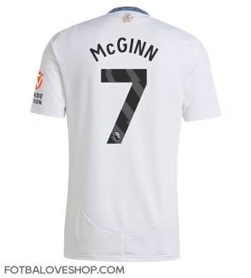 Aston Villa John McGinn #7 Venkovní Dres 2024-25 Krátký Rukáv