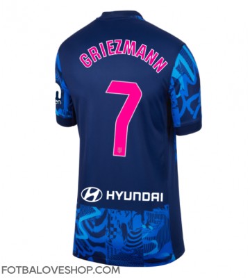 Atletico Madrid Antoine Griezmann #7 Dámské Alternativní Dres 2024-25 Krátký Rukáv