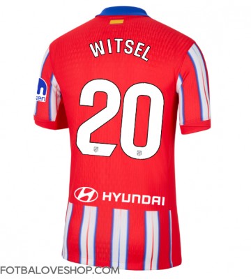 Atletico Madrid Axel Witsel #20 Domácí Dres 2024-25 Krátký Rukáv