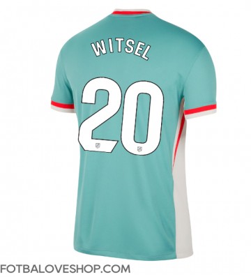 Atletico Madrid Axel Witsel #20 Venkovní Dres 2024-25 Krátký Rukáv