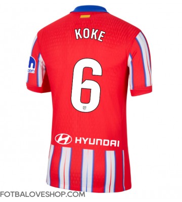 Atletico Madrid Koke #6 Domácí Dres 2024-25 Krátký Rukáv