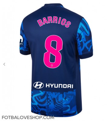 Atletico Madrid Pablo Barrios #8 Alternativní Dres 2024-25 Krátký Rukáv