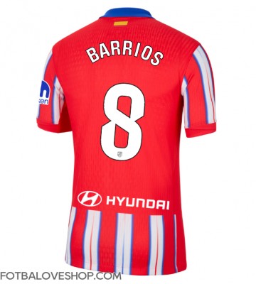 Atletico Madrid Pablo Barrios #8 Domácí Dres 2024-25 Krátký Rukáv