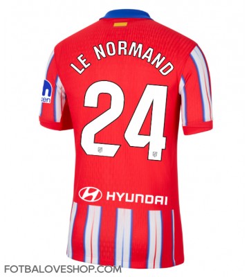 Atletico Madrid Robin Le Normand #24 Domácí Dres 2024-25 Krátký Rukáv