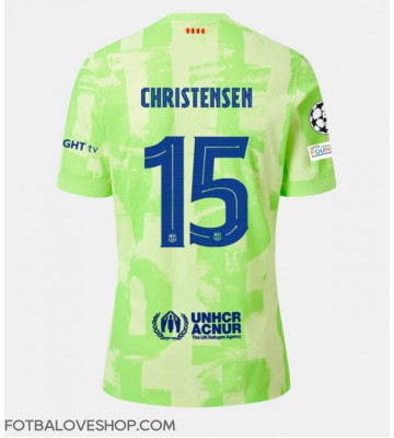 Barcelona Andreas Christensen #15 Alternativní Dres 2024-25 Krátký Rukáv