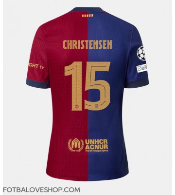 Barcelona Andreas Christensen #15 Domácí Dres 2024-25 Krátký Rukáv