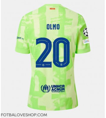 Barcelona Dani Olmo #20 Alternativní Dres 2024-25 Krátký Rukáv