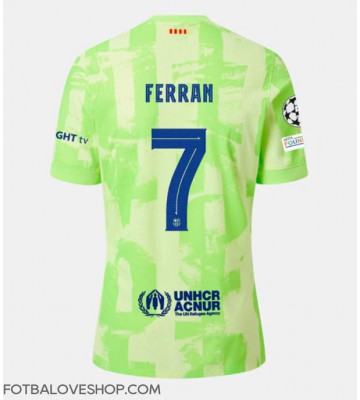 Barcelona Ferran Torres #7 Alternativní Dres 2024-25 Krátký Rukáv