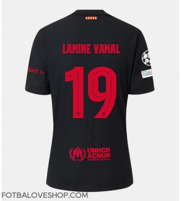 Barcelona Lamine Yamal #19 Venkovní Dres 2024-25 Krátký Rukáv