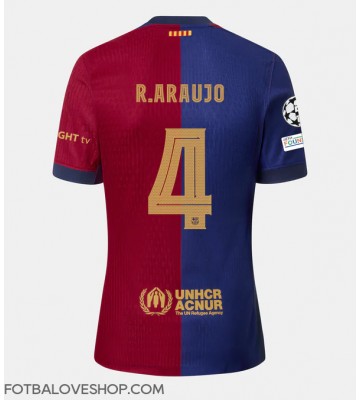 Barcelona Ronald Araujo #4 Domácí Dres 2024-25 Krátký Rukáv