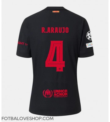 Barcelona Ronald Araujo #4 Venkovní Dres 2024-25 Krátký Rukáv